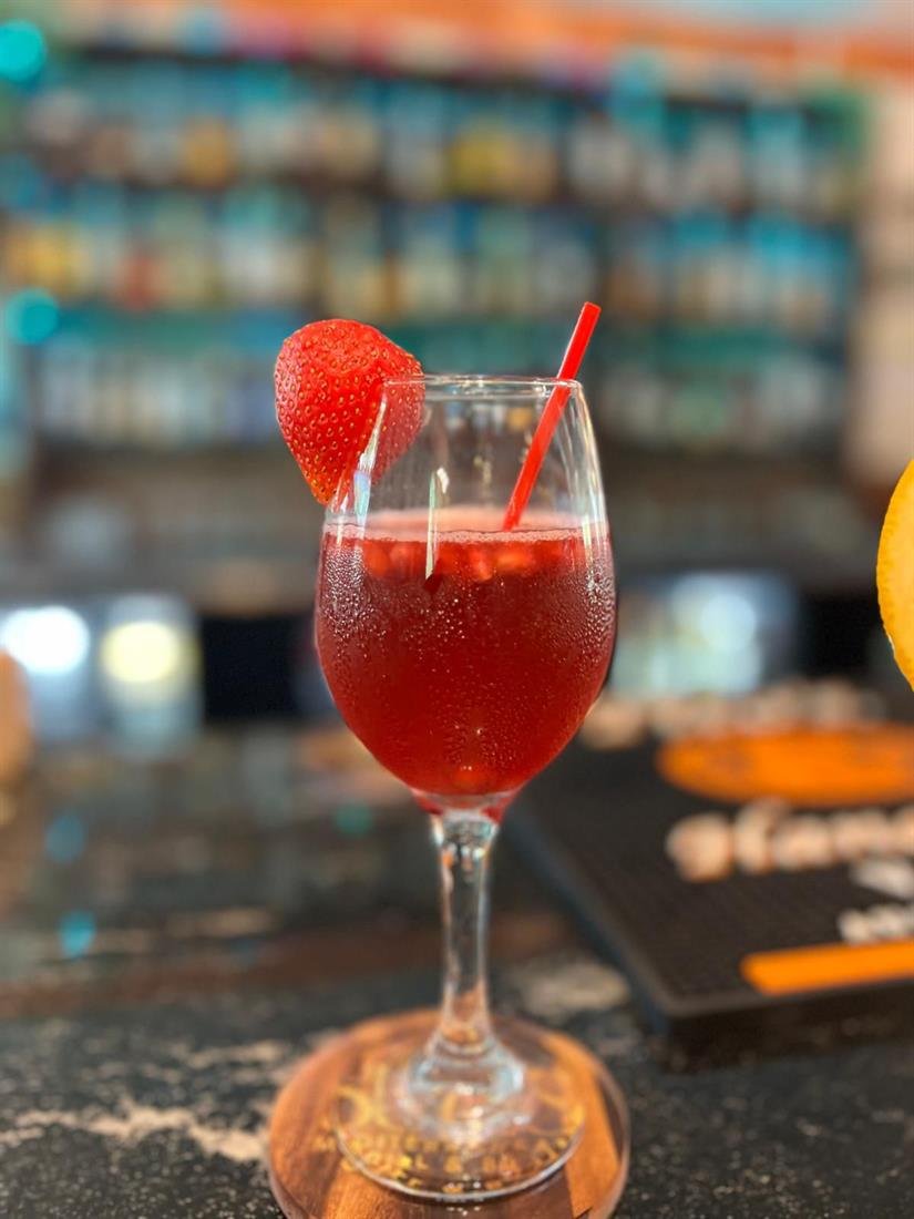 Handcrafted Strawberry Cocktail
